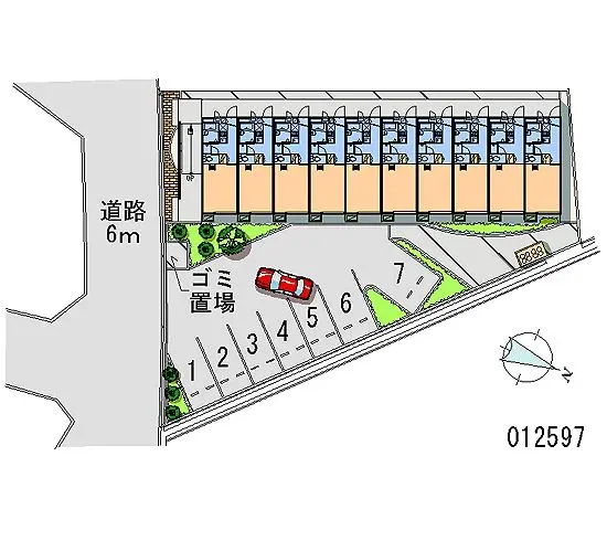 ★手数料０円★大阪市鶴見区安田　月極駐車場（LP）